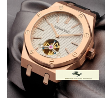 HK1166 AUDEMARS PİGUET ROYAL OAK TÜRBÜLON BEYAZ KADRAN